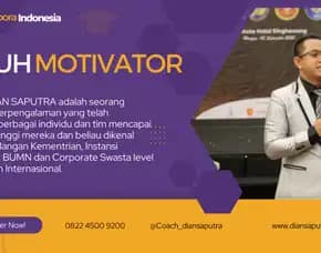 Pembicara Motivator Jember, Terpercaya & Solutif, Dian Saputra