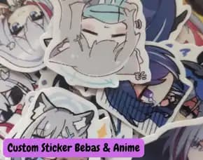 Wa 085i-6252-7635 ( Ry-Store Id ), Sticker Anime Custom Kota Depok