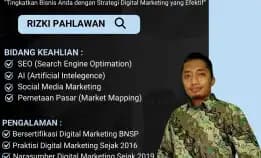 Kredibel 0858-9587-9128 Pembicara Narasumber Digital Marketing Bnsp Kementerian Tenaga Kerja Semarang Makassar Rizki Pahlawan