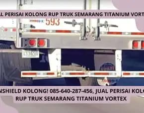 Titanium Battleshield! Produksi Perisai Kolong Rup Truk Semarang Titanium Vortex