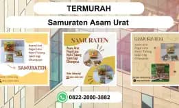 Termurah, 0822-2000-3882 Distributor Samuraten Asam Urat Purwokerto