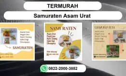 Termurah, 0822-2000-3882 Distributor Samuraten Asam Urat Ambon