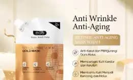 Egg - [Bpom] Masker Retinol Emas Anti Aging Mengencangkan Kulit - Mencerahkan Wajah - Mengurangi Ker