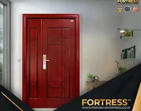 (Fortress) Pintu Kamar Tidur Terbaru 1 Daun Di Palu