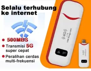 500 Mbps Peranti Menyokong H760r Modem Wifi 4g Lte Usb Mudah Alih Menyokong Pelbagai Pengendali Bole