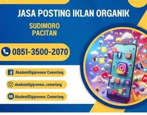 Jasa Posting Facebook Terbaik, Sudimoro, Pacitan