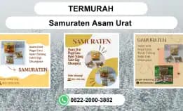 Termurah, 0822-2000-3882 Distributor Samuraten Asam Urat Tuban