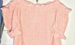 Off Shoulder Sabrina Pink