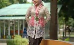 0816-4864-457  Kebaya Hijab Kebaya Payet Wisuda Sd Pematang Siantar Neng Lina Kebaya