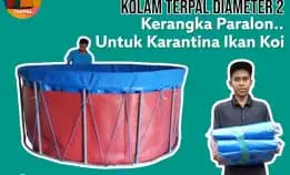 Tahan Lama ! Call 0812-6660-1996 Toko Terpal Ikan Lele Samboja Samarinda