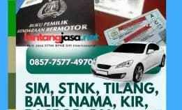 0857-7577-4970 Biro Jasa Sim Wna Jakarta Selatan Bayar Setelah Selesai