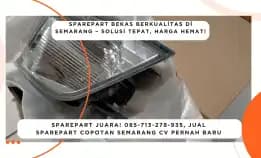 Sein Bumper Super! 085-713-278-935, Jual Sparepart Salvage Semarang Cv Pernah Baru