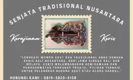 Berkah 0819-3820-5158 Tempat Jual Keris Jawa Keris Jawa  Media Pembelajaran Sejarah   Batang Depok Kerajinan Keris