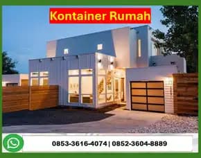 Kontraktor Jasa Pembuatan Rumah Kontainer Baru 20 Feet Minimalis Mempawah