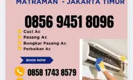 W.A 0856 9451 8096 Service Ac Dan Cuci Ac Matraman Jakarta Timur