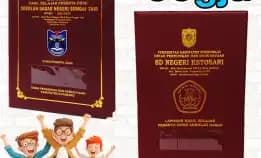 0821-4773-7105 Sampul Raport K13 Sd Map Ijazah Di Turi Sleman