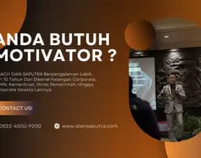 Pembicara Motivator Cilacap, Terpercaya & Solutif, Dian Saputra