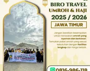 Travel Umroh Syawal 2025 Udanawu Blitar – Perjalanan Spiritual Yang Nyaman