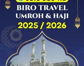 Travel Umroh Akhir Tahun 2025 Nglegok Blitar Al Bahjah, Umroh Berkah