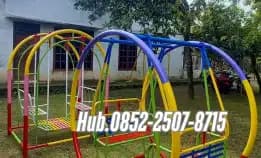 Hub 0852-2507-8715 Produksi !! Ayunan Besi Klasik Dan Mainan Playground Outdoor Kec Margorejo Pati Bayar Cod Free Ongkir