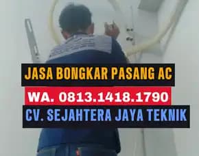 Jasa Pasang Ac Panasonic, Daikin, Elba, Lg, Samsung Rawamangun, Duren Sawit, Klender, Buaran, Penggilingan, Jakarta Timur Terdekat