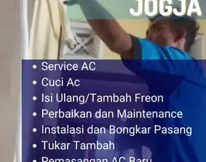 Service Ac, Cuci Ac, Pasang Ac Di Galur Kulon Progo