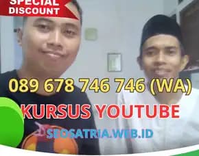 Kursus Youtuber Tangerang Murah Gak Pake Ribet Langsung Hasil Adsennya