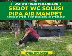 Layanan Sedot Mampet Pekanbaru