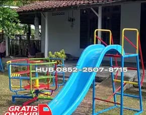 Gambar Ayunan Besi Bulat Besar Dan Mainan Playground Kec Gayam Bojonegoro