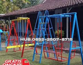 Desain Ayunan Besi Minimalis Dan Mangkok Putar Kec Karas Magetan