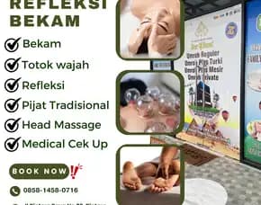 Tempat Bekam Wanita Bekasi, Jasa Pijat Refleksi Di Bekasi