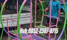 Hub 0852-2507-8715 Cukup Share Lock !! Ayunan Besi Dewasa Dan Perosotan Custom  Kec Petarukan Pemalang Bayar Cod Free Ongkir