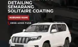 Menyala – 0856-4028-7456 Salon Mobil Auto Detailing Semarang Solitaire Coating