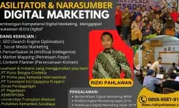 Kompeten Bnsp 0858-9587-9128 Trainer Narasumber Digital Marketing Bnsp Kemenperin Bintan Tangerang Bogor Bandung Depok Tangerang Rizki Pahlawan