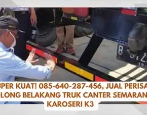 Super Kuat! , Jual Perisai Kolong Belakang Truk Canter Semarang Karoseri K3