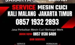 Tukang Service Mesin Cuci Panggilan Kalimalang Jakarta Timur 0857 1932 2893