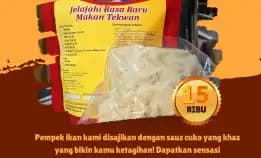 Premi 085-7777-00001 Kuliner Pempek Ikan Frozen Pempek Pistel Untuk Menu Diet Tinggi Protein Gresik Mojokerto Madunten