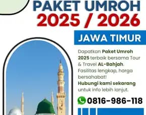 Paket Umroh Eksklusif 2025 Ampelgading Malang Al Bahjah