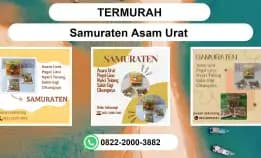 Termurah, 0822-2000-3882 Distributor Samuraten Asam Urat Prabumulih