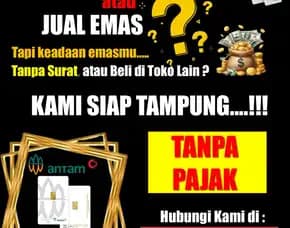 Tanpa Potongan, Harga Jual Beli Emas Murni 1 Gram Jogjakarta