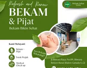 Tempat Bekam Yang Benar Bekasi, Klinik Bekam Bersertifikat Terdekat Di Bekasi