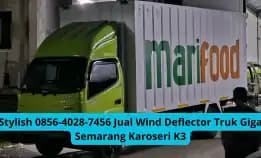 Stylish 0856-4028-7456 Jual Wind Deflector Truk Giga Semarang Karoseri K3