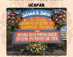 Jual Papan Bunga Ucapan Wisuda Pandaan Pasuruan