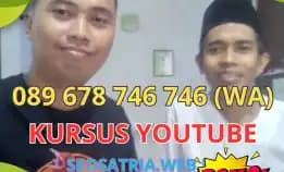 Kursus Youtuber Cirebon Murah & Disupport Lifetime ! 089678746746