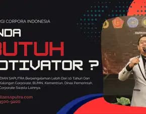 Pembicara Motivator Boyolali, Terpercaya & Solutif, Dian Saputra