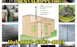 Penangkal Petir Radius R150 Wilayah Larangan Tangerang