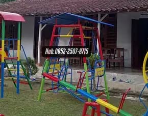 Terpecaya !! Ayunan Besi Bulat Dan Mainan Outdoor Untuk Tk Kec Cisarua Sumedang Bayar Cod Free Ongkir