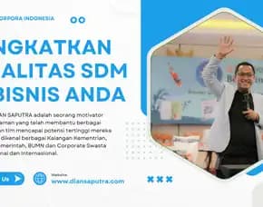 Pembicara Motivator Pandaan, Terpercaya & Solutif, Dian Saputra