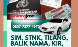 0857-7577-4970 Biro Jasa Balik Nama Kendaraan Jakarta Barat Bayar Setelah Selesai