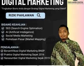 Trainer Narasumber Bisnis Pemasaran Online Bnsp Kemensos Tanjung Pinang Tangerang Rizki Pahlawan